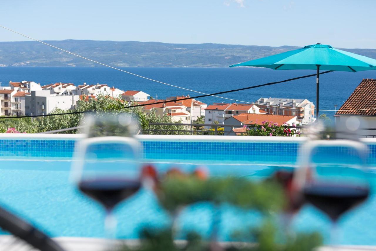 Apartments Lidija - Sea View Apartment With Exclusive Right Of Using Hot Tub Or Split Level Apartment With Exclusive Right Of Using Pool ポドストラナ エクステリア 写真