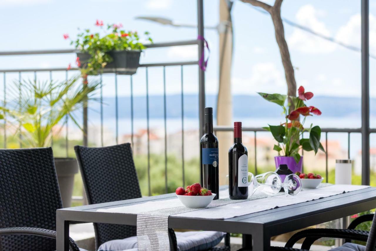 Apartments Lidija - Sea View Apartment With Exclusive Right Of Using Hot Tub Or Split Level Apartment With Exclusive Right Of Using Pool ポドストラナ エクステリア 写真